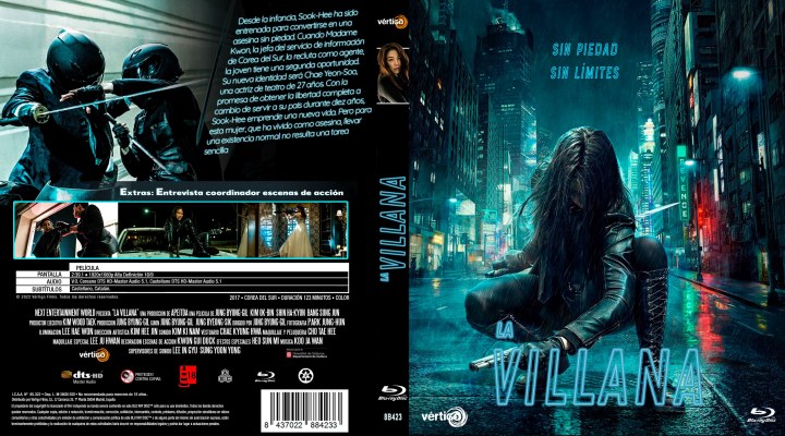 Click to view full size image
==============
The Villainess (2017) Custom Blu-ray Cover
The Villainess (2017) Custom Blu-ray Cover