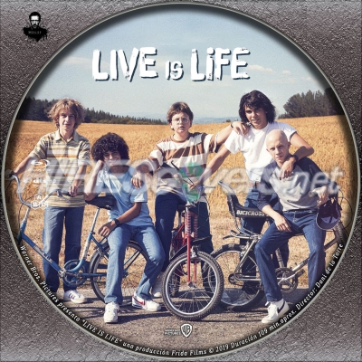 Live Is Life (2021) Custom Blu-ray Disc Label
