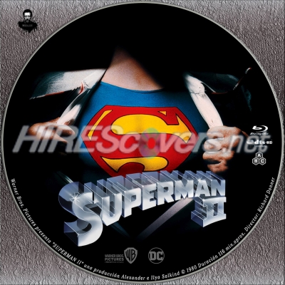 Click to view full size image
==============
Superman II (1980) Custom Blu-ray Disc Label
Superman II (1980) Custom Blu-ray Disc Label