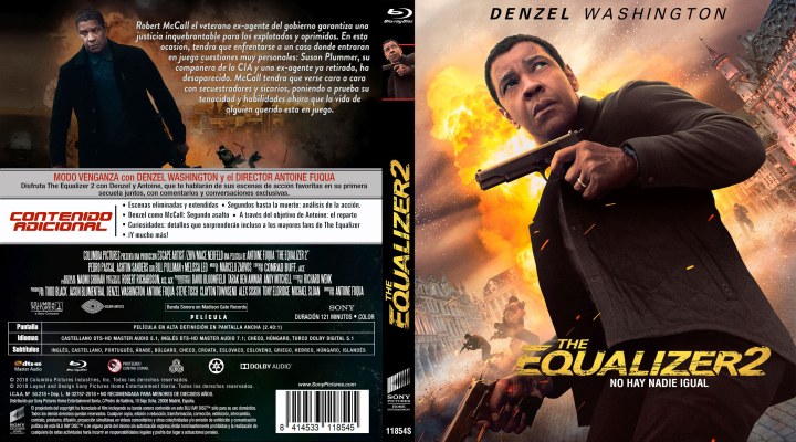 Click to view full size image
==============
Equalizer 2, The (2018) Custom Blu-ray Cover
Equalizer 2, The (2018) Custom Blu-ray Cover