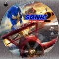 Sonic The Hedgehog 2 (2022) Custom Blu-ray Disc Label