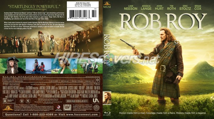 Rob Roy (1995) Custom Blu-ray Cover
