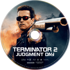 Terminator 2: Judgment Day (1991) Blu-ray Disc Label