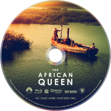 The African Queen Blu-ray Disc Label