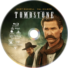 Tombstone Blu-ray Disc Label