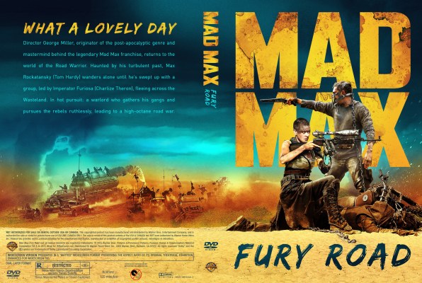 Mad Max Fury Road Custom DVD Cover
Keywords: Mad Max Fury Road Max: Nixar