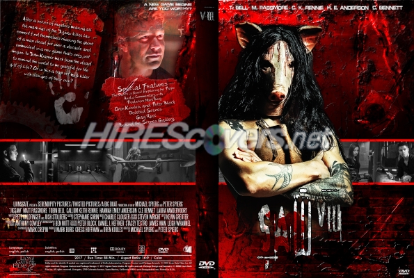 Saw VIII (Jigsaw) Custom DVD Cover
Keywords: MatushCustomCovers Jigsaw Saw8