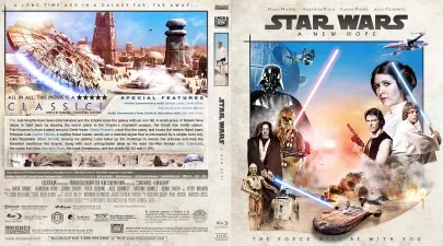 Star Wars: Episode IV - A New Hope Blu-ray Cover