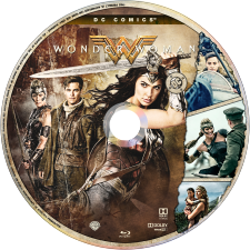 Wonder Woman Blu-ray Disc Label