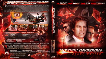 Mission Impossible: Rogue Nation Blu-ray Cover