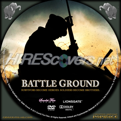 Click to view full size image
==============
Battle ground Custom DVD Disc Label
Battle ground Custom DVD Disc Label