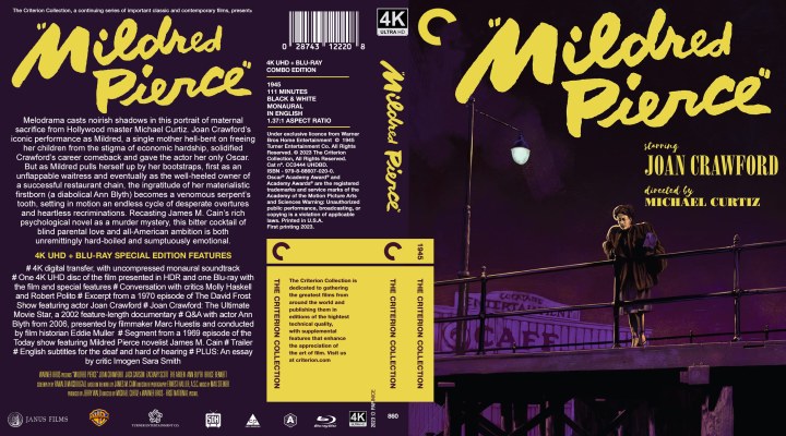 Click to view full size image
==============
Mildred Pierce (1945) 4K Custom UHD 4K Blu-ray Cover
Mildred Pierce (1945) 4K Custom UHD 4K Blu-ray Cover