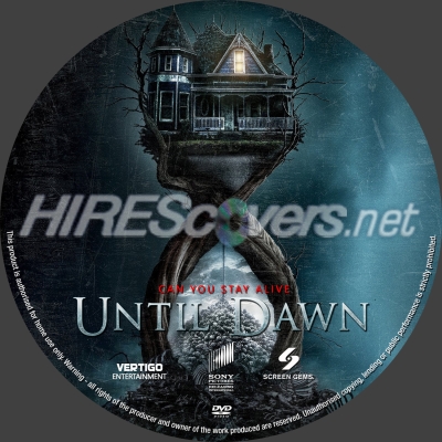 Click to view full size image
==============
Until Dawn (2025) Custom DVD Disc Label
Until Dawn (2025) Custom DVD Disc Label