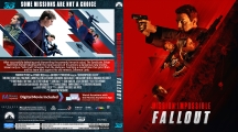 Mission Impossible Fallout (2018) Custom Blu-ray Cover