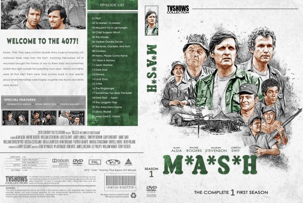Click to view full size image
==============
Mash - First Season (1972) Custom DVD Cover
TV Collection by dany 26
Mash - First Season (1972) Custom DVD Cover
TV Collection by dany 26