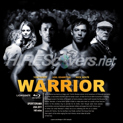 Click to view full size image
==============
Warrior Custom Blu-ray Disc Label
Warrior Custom Blu-ray Disc Label