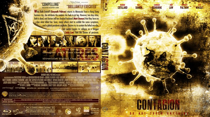 Click to view full size image
==============
Contagion Custom Blu-ray Cover
Contagion Custom Blu-ray Cover