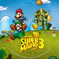 The Adventures of The Super Mario Bros. 3 (1990) Custom DVD Disc Label