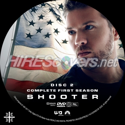 Click to view full size image
==============
SHOOTER season 1 Custom DVD Disc Label
SHOOTER season 1 Custom DVD Disc Label