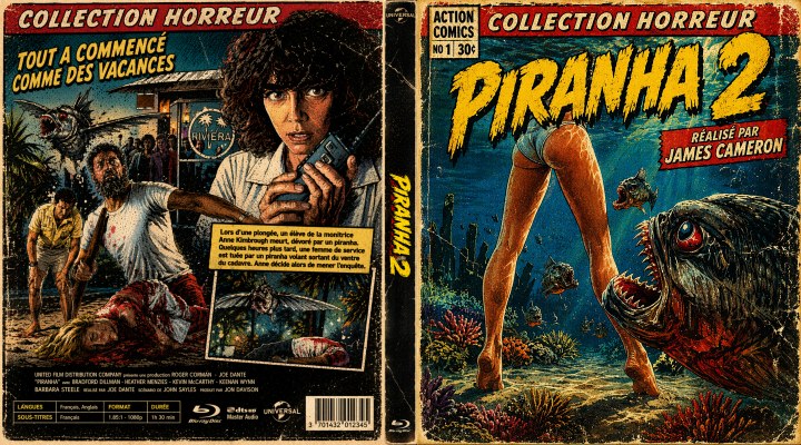 Click to view full size image
==============
Piranha Part Two: The Spawning (1981) Custom Blu-ray Cover
Version Comics
Piranha Part Two: The Spawning (1981) Custom Blu-ray Cover
Version Comics