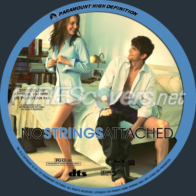 Click to view full size image
==============
No Strings Attached Custom Blu-ray Disc Label
No Strings Attached Custom Blu-ray Disc Label