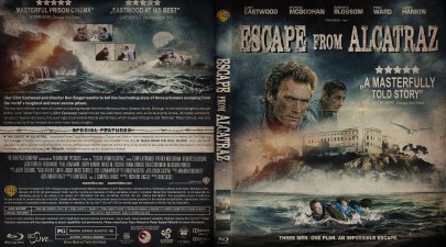Escape From Alcatraz (1979) Blu-ray Cover