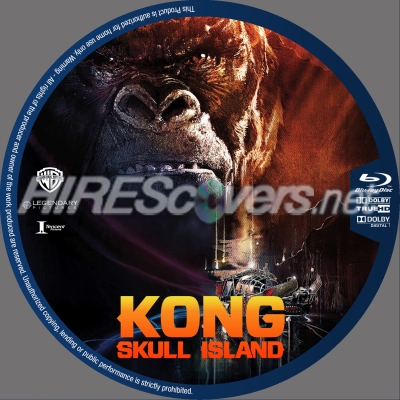 Kong: Skull Island Custom Blu-ray Disc Label
Kong: Skull Island
