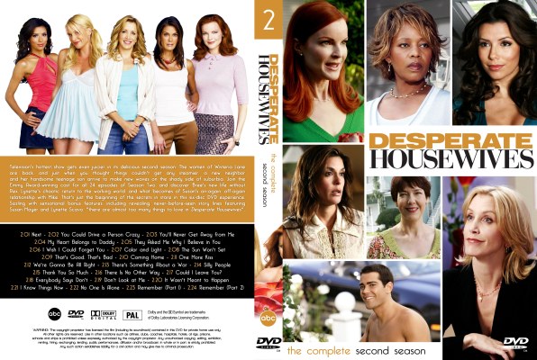 Click to view full size image
==============
Desperate Housewives Season Two Custom DVD Cover
Desperate Housewives Season Two (complete collection with matching spines)
Keywords: Desperate Housewives Season Two 2 Desperate Housewives Season Two Custom DVD Cover
Desperate Housewives Season Two (complete collection with matching spines)
Keywords: Desperate Housewives Season Two 2