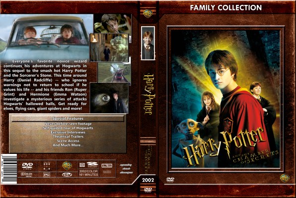 Click to view full size image
==============
Harry Potter and the Chamber of Secrets Custom DVD Cover
Family Collection
Harry Potter and the Chamber of Secrets Custom DVD Cover
Family Collection