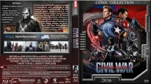 Captain America Civil War Custom Blu-ray Cover