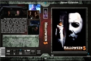 Halloween 5 - The Revenge of Michael Myers (1989) Custom DVD Cover