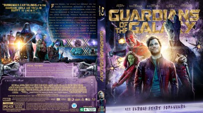 Guardians Of The Galaxy Blu-ray Cover