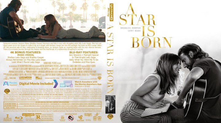 Click to view full size image
==============
A Star Is Born 2018 Retail UHD 4K Blu-ray Cover
A Star Is Born 2018 Retail UHD 4K Blu-ray Cover