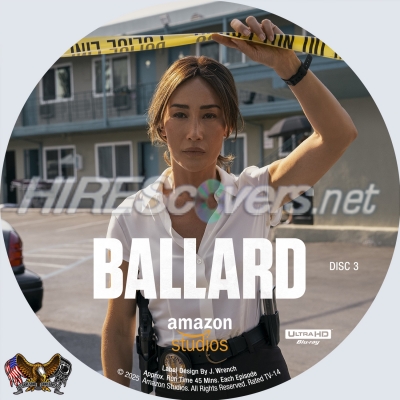 Ballard 2025 Season S1 D3 DVD Cover, DVD Label, Blu-Ray Cover, Blu-Ray Label