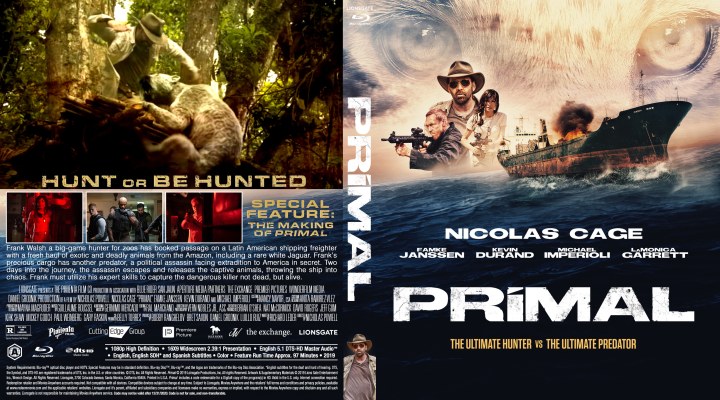 Click to view full size image
==============
Primal 2019 Custom Blu-ray Cover
Primal 2019 Custom Blu-ray Cover