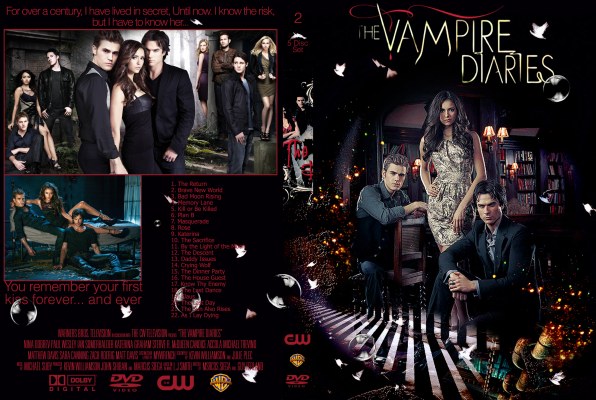 Vampire Diaries, The Season2 Custom DVD Cover

