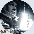 First Man 2018 Custom UHD 4K Blu-ray Disc Label