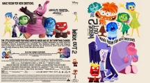 Inside Out 2 2024 Custom Blu-ray Cover