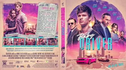 Baby Driver (2017) Blu-ray Cover