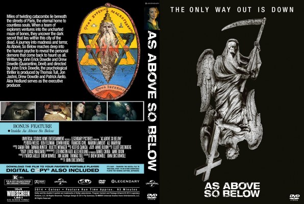 Click to view full size image
==============
As Above So Below Custom DVD Cover
As Above So Below Custom DVD Cover