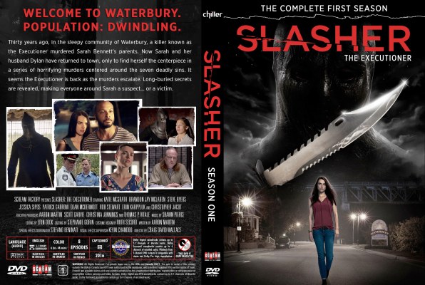 Slasher - Season 1 Custom DVD Cover
