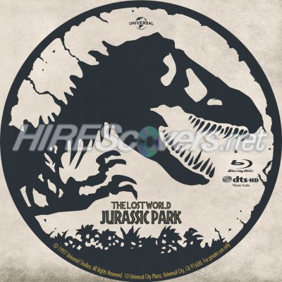 Click to view full size image
==============
The Lost World: Jurassic Park (1997) Custom Blu-ray Disc Label
The Lost World: Jurassic Park (1997) Custom Blu-ray Disc Label
