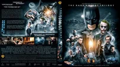 The Dark Knight Trilogy (2012) UHD 4K Blu-ray Cover