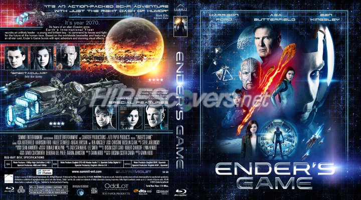 Click to view full size image
==============
Ender's Game Custom Blu-ray Cover
Ender's Game Custom Blu-ray Cover