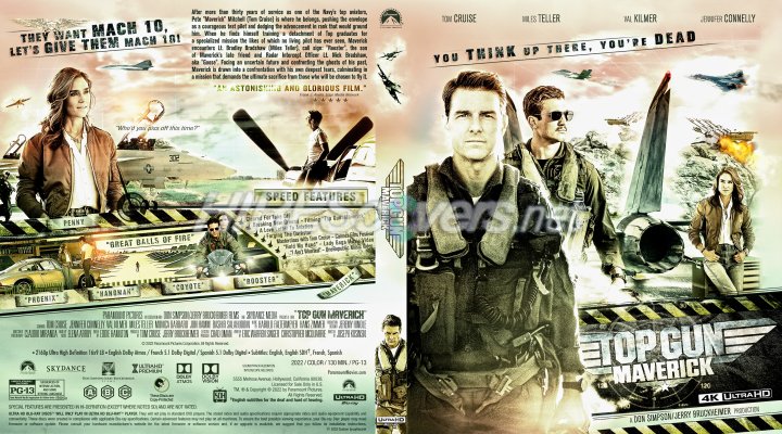 Click to view full size image
==============
Top Gun Maverick (2022) Custom UHD 4K Blu-ray Cover
Top Gun Maverick (2022) Custom UHD 4K Blu-ray Cover