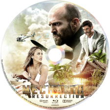Mechanic Resurrection (2016) Blu-ray Disc Label