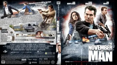 The November Man Blu-ray Cover