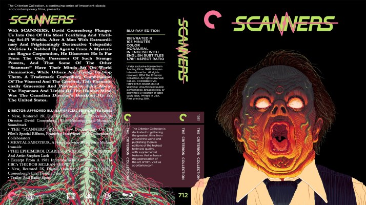 Click to view full size image
==============
Scanners Custom Blu-ray Cover
Scanners Custom Blu-ray Cover