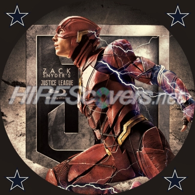 Zack Synder's Justice Leauge (2021) Custom Blu-ray Disc Label
