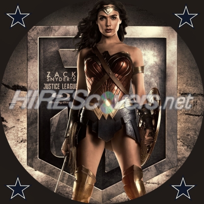 Zack Snyder's Justice League (2021) Custom Blu-ray Disc Label
